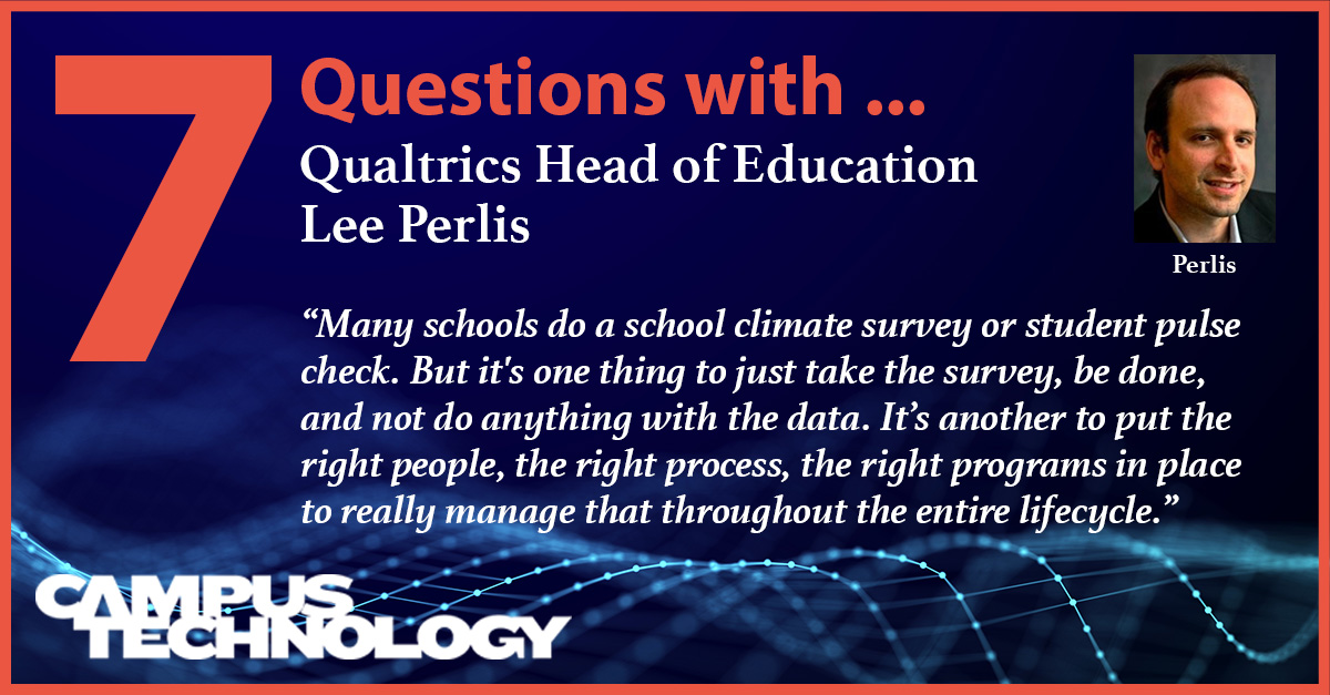7 questions with Lee Perlis